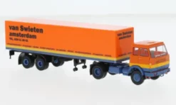 Brekina Hanomag Henschel F 161 S Koffer-SZ, 1969, van Swieten, 1:87, New