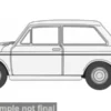 Oxford Hillman Imp, weiss, 1:76, Sale