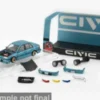 BM Creations Honda Civic (EF2), blau, 1991, 1:64, Hot