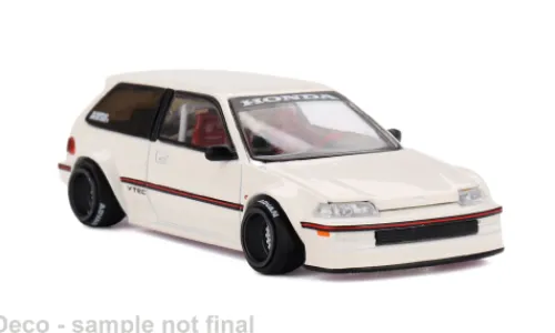 Mini GT Honda Civic (EF) Kaido Street V1, beige, 1987, 1:64, Outlet