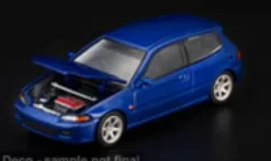 Pop Race Honda Civic (EG6), blau, 1:64, Discount