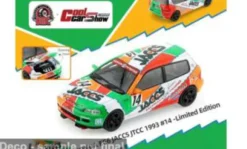 BM Creations Honda Civic (EG6), JTCC, Mooncraft, JACCS, #14, N.Hattori/K.Kaneishi, 1:64, Outlet