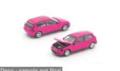 Pop Race Honda Civic (EG6), pink, 1:64, Clearance