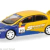 Micro City 87 Honda Civic FD2, gelb/blau, 1:87,