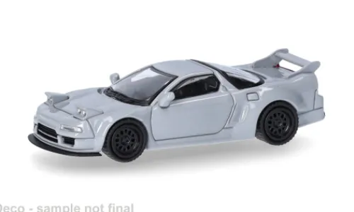Micro City 87 Honda NSX mit austauschbaren Scheinwerfern, grau, 1:87, Best