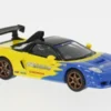 Pop Race Honda Spoon NSX-R GT, gelb/blau, 1:64, Hot
