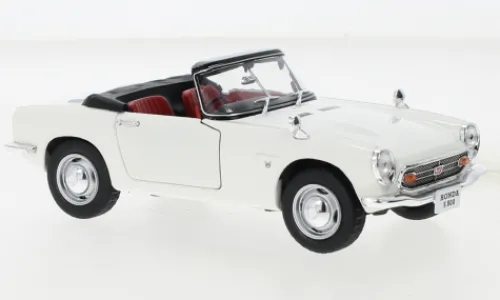 WhiteBox Honda S800, weiss, 1966, 1:24, New