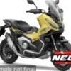 Maisto Honda X-ADV, gelb/schwarz, 2025, 1:18, New
