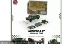 BM Creations Hummer Humvee 4-CT, Woodland Camo, 1:64, Outlet