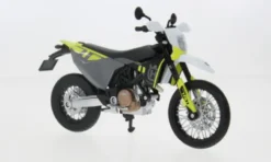 Maisto Husqvarna Husky 701 Supermoto, schwarz/weiss, 1:12, New
