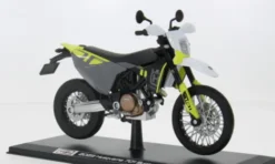 Maisto Husqvarna Husky 701 Supermoto, schwarz/weiss, 1:12, New