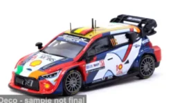 Tarmac Works Hyundai i20 N Rally1 Hybrid, Rally Croatia, 2024, Hyundai Shell Mobis WRT, #11, T.Neuville/M.Wydaeghe, 1:64,