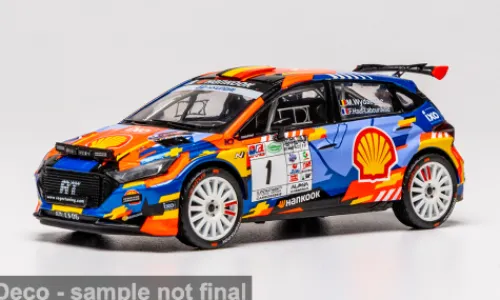 IXO Hyundai i20 N Rally2, Rallye du Pays Vençois, 2025, #1, M.Wydaeghe/F.Haut-Labourdette, 1:43, Best