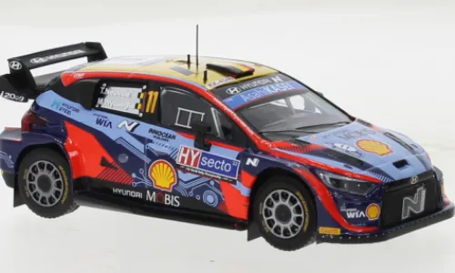 IXO Hyundai i20 N Rally1, Rallye WM, Rallye Finnland, 2022, #11, T.Neuville/M.Wydaeghe, 1:43, Best