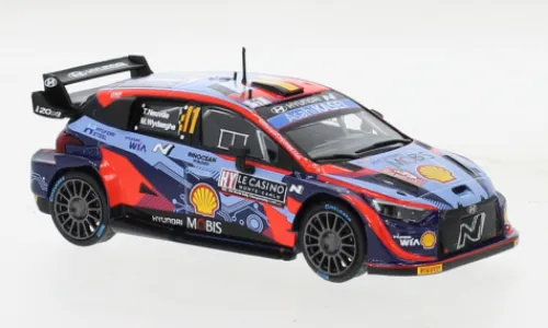 IXO Hyundai i20 N Rally1, Rallye WM, Rallye Monte Carlo, 2022, #11, T.Neuville/M.Wydaeghe, 1:43, Hot