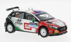 IXO Hyundai i20 N Rally 2, Rally Serras de Fafe, 2023, #2, H.Paddon/J.Kennard, 1:43, New