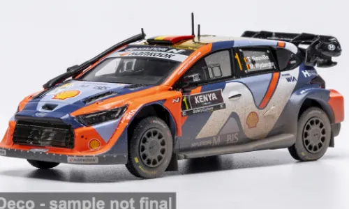 IXO Hyundai i20 N Rally1, Safari Rallye Kenia, 2025, #1, T.Neuville/M.Wydaeghe, 1:43, Outlet