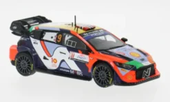 IXO Hyundai i20 N Rally1, WRC, Rally Croatia, 2024, #9, A.Mikkelsen/T.Eriksen, 1:43, New