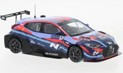 IXO Hyundai Veloster N ETCR, ETCR, Pau, 2021, Hyundai Motorsport N, #8, A.Farfus, 1:43, Outlet