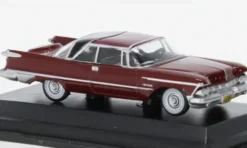 Oxford Imperial Crown 2 Door Hardtop, dunkelrot/schwarz, 1959, 1:87,