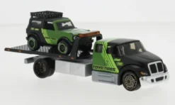 Maisto International Durastar Flatbed, schwarz/grün, 2021, 1:64, Outlet