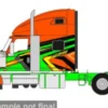 IXO America International Lonestar, orange/grün, 2010, 1:64, New