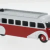 Dinky Toys / Atlas Isobloc Autocar, silber/rot, Discount