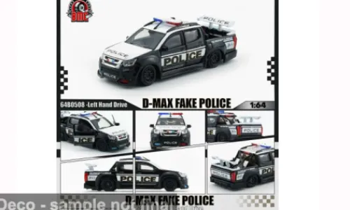 BM Creations Isuzu D-Max, 2018, Fake *POLICE Canada, 1:64, Discount
