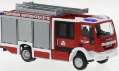 Rietze Iveco Magirus HLF Team Cab, Feuerwehr Hartershofen, 1:87, New