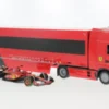 Bburago Iveco S-Way 570, rot, Formel 1, Ferrari, #16, C.Leclerc, 1:43, Outlet