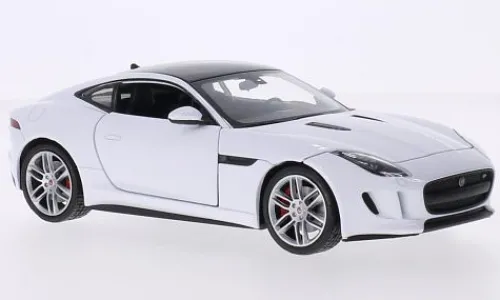 Welly Jaguar F-Type Coupe, weiss/schwarz, 1:24, Sale