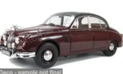 Cararama Jaguar Mark II, dunkelrot/schwarz, 1:43, Discount