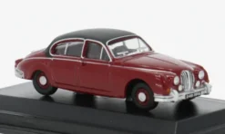 Oxford Jaguar MK II, rot/schwarz, 1967, 1:76, Discount