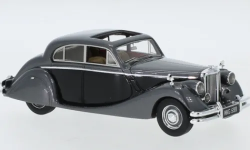 Neo Jaguar Mk V, dunkelgrau/schwarz, 1950, 1:43, Online