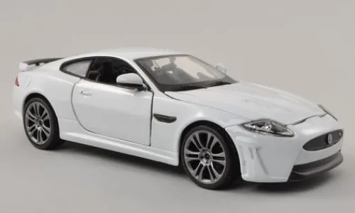 Bburago Jaguar XKR-S, weiss, 1:24, Clearance