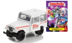 Greenlight Jeep DJ-5, weiss, 1975, Garbage Pail Kids - Warren Out, 1:64, Hot