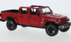 Motormax Jeep Gladiator Rubicon, rot, 2021, 1:24, Outlet
