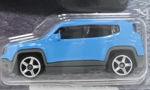 Matchbox Jeep Renegade, hellblau, 2019, 1:64,