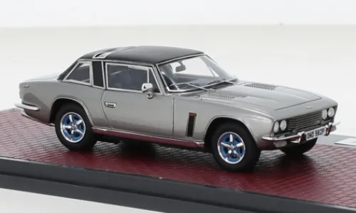 Matrix Jensen Interceptor SIII Coupe, silber/schwarz, 1975, 1:43, Hot
