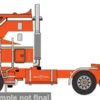 IXO America Kenworth K100 Aerodyne, orange, 1976, 1:64, Best