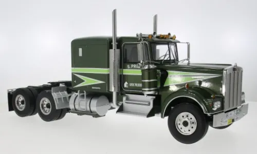 Road Kings Kenworth W900, dunkelgrün/hellgrün, 1:18, Discount