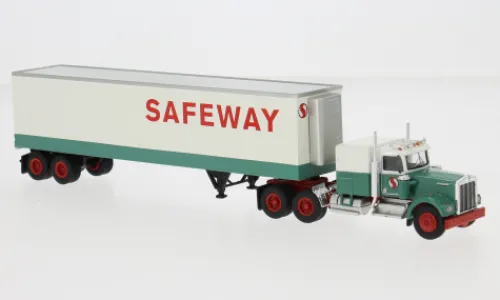 Brekina Kenworth W 900 Koffer-SZ, 1977, Safeway, 1:87, Discount