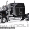 IXO Kenworth W900 Sleeper Cab, schwarz, 1990, 1:64, Hot