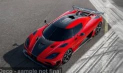 GT Spirit Koenigsegg Agera RS, rot/schwarz, 2016, 1:18, Best