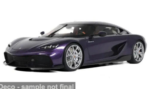 GT Spirit Koenigsegg Gemera, dunkelviolett, 2020, 1:18, Hot