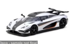 Tarmac Works Koenigsegg One:1, silber/schwarz, 1:64, New