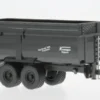 Herpa Krampe Big Body 650 Hinterkipper mit Silageaufsatz, schwarz, 1:87, Best