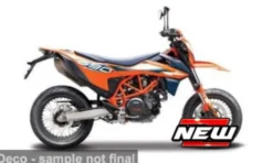 Maisto KTM 690 SMC R, orange, 1:12, New