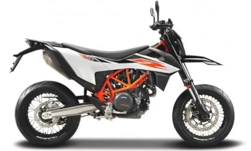 Maisto KTM 690 SMC R, weiss/orange, 1:18, Online