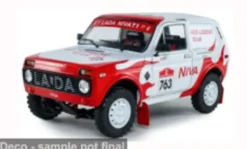 Solido Lada Niva, Rally Dakar, 2022, #763, M.Jacober/S.Miljic, 1:18, Discount